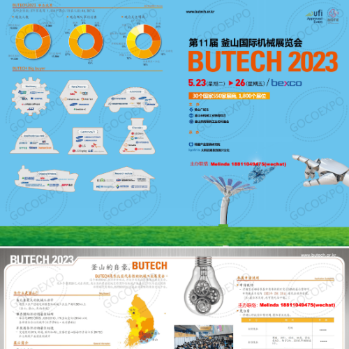 2023年韩国釜山国际机械展览会（BUTECH） Busan International Machinery Fair